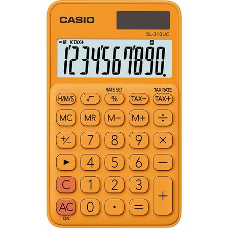 Kalkulačka Casio SL 310 UC RG - oranžová