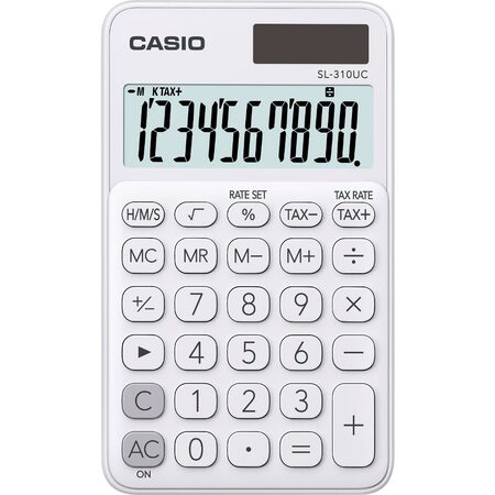 Kalkulačka Casio SL 310 UC WE - bílá