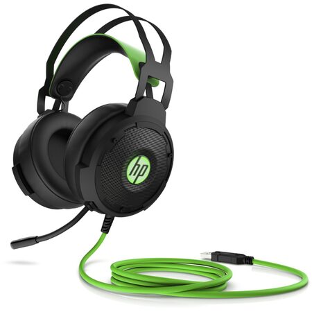 Headset HP Gaming 600 - černý/zelený