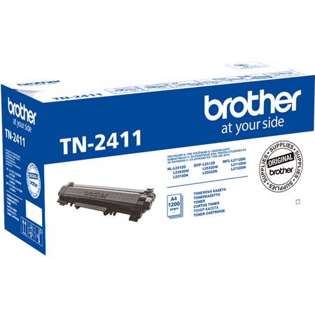 Toner Brother TN-2411, 1200 stran - černý