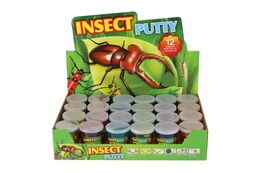 Sliz - hmota 80g hmyz 6cm asst 6 barev 24ks v boxu