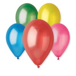 Balonek nafukovací 10cm 10ks v sáčku karneval