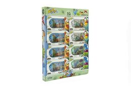 Teddies Vodní hra hlavolam dinosaurus plast 18cm 4 barvy 16ks