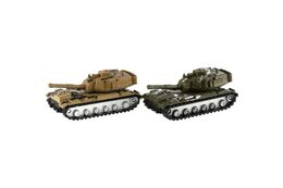 Tank/Auto vojenské/Obrněný transportér kov 7cm asst 24ks v boxu