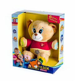 Teddies Medvěd Tedík česky mluvící plyš 30cm na baterie