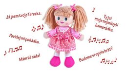 Teddies Panenka Terezka hadrová plyš 30cm