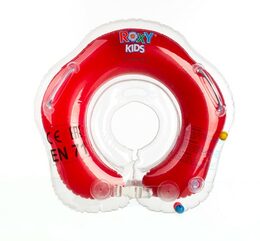 BabyRing Flipper plavací nákrčník červená