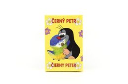 Černý Petr Krtek a sýkorka společenská hra - karty v papírové krabičce 6x9cm