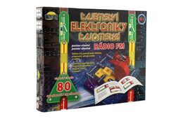 Tajemství elektroniky - Rádio 80 experimentů na baterie v krabici 30x24,5x3,5cm