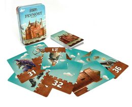 Bonaparte pevnost Fort karetní společenská hra v plechové krabičce 7,5x11cm 6+ STRAGOO