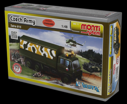 Stavebnice Monti 11 Czech Army Tatra 815 1:48 v krabici 22x15x6cm