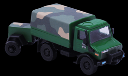 Stavebnice Monti 30 Bundeswehr Mercedes Unimog 1:48 v krabici 22x15x6cm