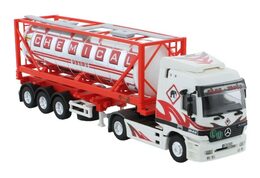 Stavebnice Monti 60 Chemical Fluid Actros L-MB 1:48 v krabici 31,5x16,5x7,5cm