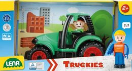 Lena Trucky Traktor 01624 plast 17cm v krabici 24m+