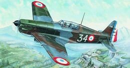 Směr Model Morane Saulnier MS 406 1:72 11x14,7cm v krabici 25x14,5x4,5cm