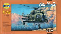 Směr Model Mil Mi-8 1:72 25,5x29,5 cm v krabici 34x19x6cm