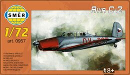 Směr Model Avia C-2 1:72 15,2x1,18 cm v krabici 25x14,5x4,5cm