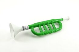 Směr Trumpeta plast Zelená 34 cm 3+