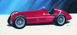 Směr Model Alfa Romeo Alfetta 1950 1:24 17,2x6,5cm v krabici 25x14,5x4,5cm 1 : 24