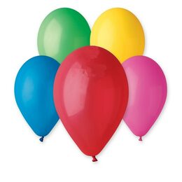 Balonek nafukovací 10cm 15ks v sáčku karneval