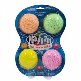 PlayFoam Modelína/Plastelína kuličková 4pack - 4 barvy na kartě