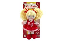 Teddies Panenka Lucinka hadrová plyš 30cm česky zpívající