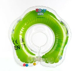 BabyRing Flipper plavací nákrčník zelená