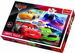 Puzzle Trefl CARS 3 Auta 3 vítězný závod 15356 160 dílků