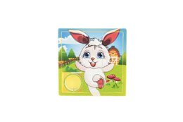 Teddies Přesouvačka hlavolam plast 10cm asst mix druhů v sáčku