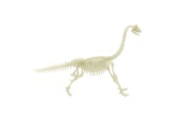 Vejce dinosaurus svítící 3D kostra plast 18cm asst mix druhů 10ks v boxu