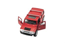 Teddies Auto Kinsmart Hummer H2 SUV kov 12cm na zpětné natažení asst 4 barvy 1 ks