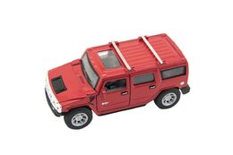 Teddies Auto Kinsmart Hummer H2 SUV kov 12cm na zpětné natažení asst 4 barvy 1 ks