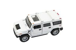 Teddies Auto Kinsmart Hummer H2 SUV kov 12cm na zpětné natažení asst 4 barvy 1 ks