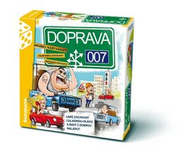 DOPRAVA 007 rodinná společenská hra 30x30x8cm v krabici