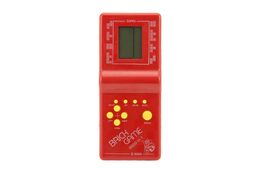 Teddies Digitální hra Brick Game Tetris hlavolam plast 18cm na baterie asst 4 barvy na k