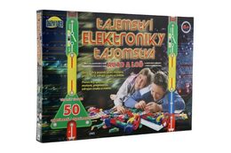 Tajemství elektroniky - Auto, loď 50 experimentů na baterie v krabici 46,5x33,5x