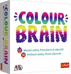 Colour Brain - Mazané otázky společenská hra v krabici 26x26x8cm