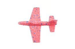 Teddies Letadlo házecí polystyren 17cm 2 barvy na kartě