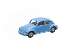 Auto VW brouk na klíček kov 11cm modré v krabičce Kovap
