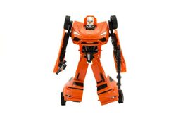 Transformer auto/robot plast 18cm asst 4 barvy v krabici 19x22x6cm