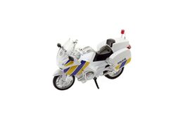 Teddies Motorka Záchranáři 112 policie plast 12cm v krabičce český design