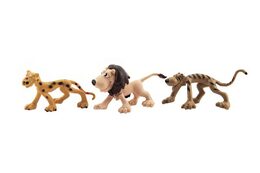 Teddies Zvířátka safari ZOO plast 9-10 cm 6 ks v sáčku