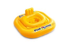 Intex 56587 se sedátkem Baby kruh nafukovací žlutý 79x79 cm od 1-2 let