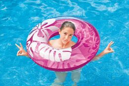 Intex 59251 Kruh nafukovací prům. 91cm asst 3 barvy od 9 let v sáčku