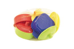Teddies sada nádobí s doplňky plast mix barev v síťce