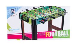 Kopaná/Fotbal společenská hra 71x36cm dřevo kovová táhla bez počítadla v krabici 67x7x36cm