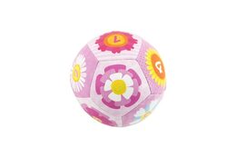 Baby chrastítko soft míček textilní 12cm 2 barvy