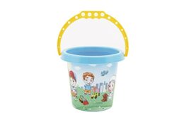 Kbelík na písek plast 15x13cm 4 barvy 12m+