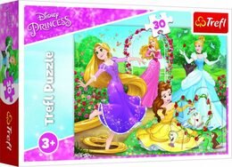 Puzzle Trefl 18267 Disney princezny: Kouzelná melodie 30 dílků 27x20cm v krabičce 21x14x4cm