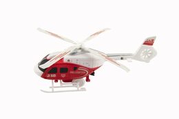 Vrtulník/Helikoptéra na natažení plast 21cm 3 barvy v krabičce 24x9x7cm